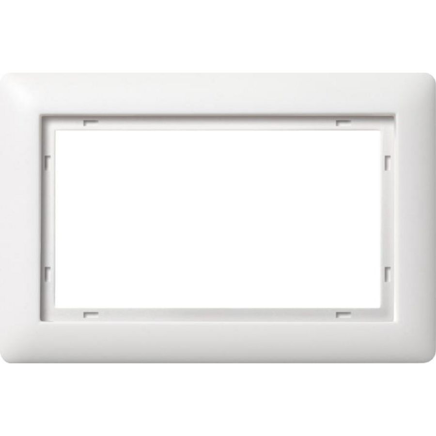 Afdekraam 1,5-voudig Gira Standard 55 zuiver wit m
