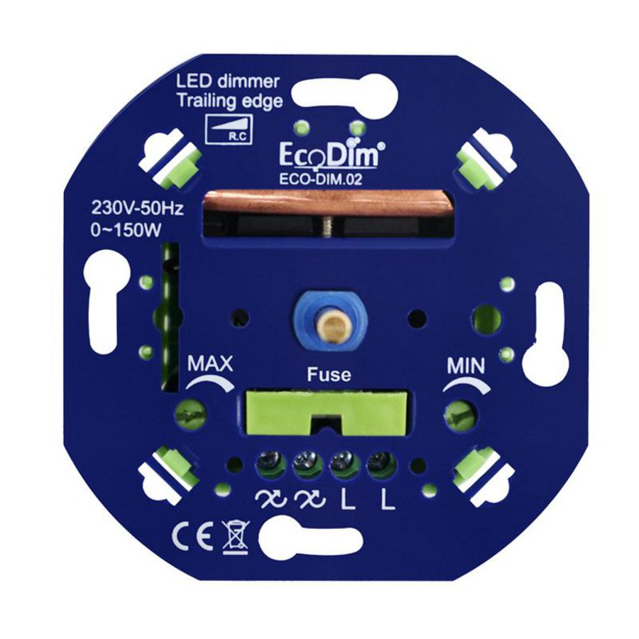 ECO-DIM.02 UNIV. 0-150W FASE AFSNIJDING (RC)