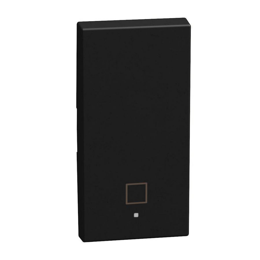 Light Now toets pictogram stop MyHOME 1 module zwart