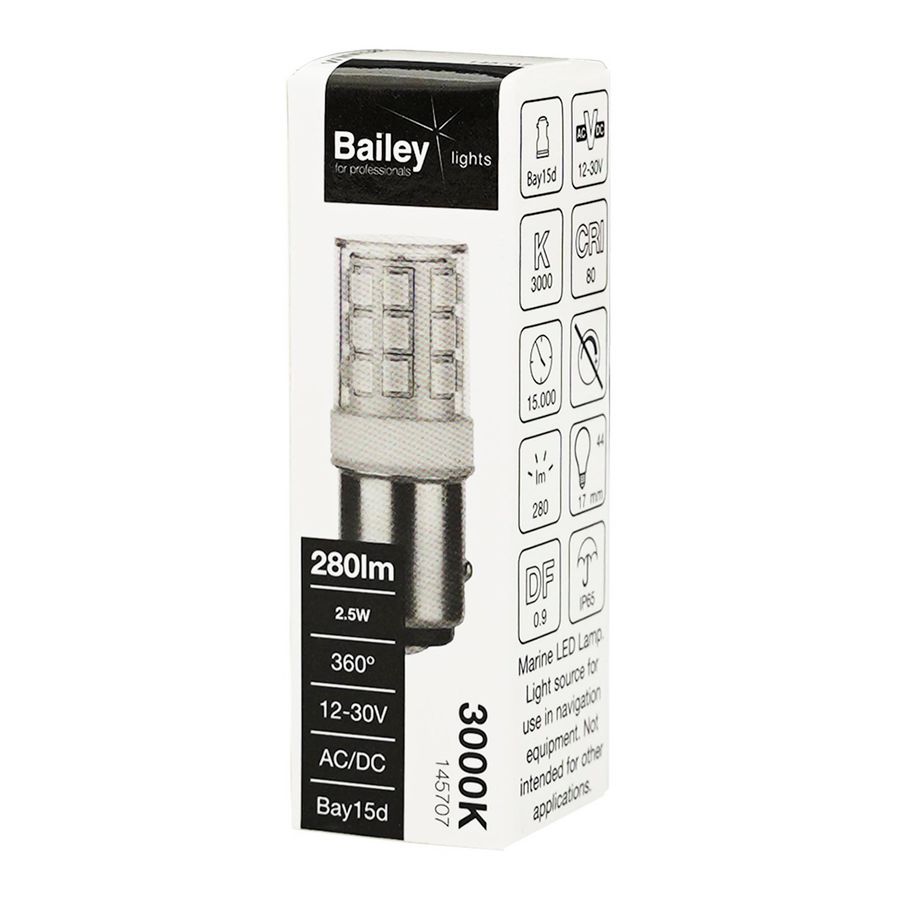 Voertuiglamp Navigation Bay15d 12-30V 2.5W 280lm 830 IP65