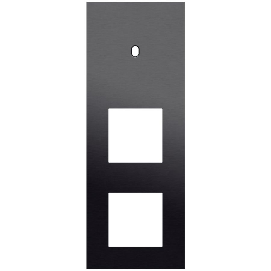 Afdekplaat 3-voud vertic. 71mm centerafst 224-57955