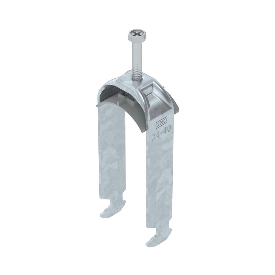 Beugelklem 2056 2-vdg 34-40mm staal verzinkt VVE=50 1186237