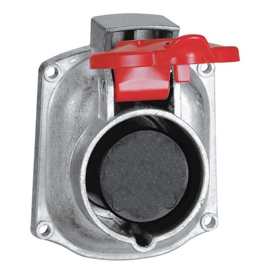 Inbouw Wandcontactdoos 400V 32A 4P IP44 ML kunst.rood Hypra