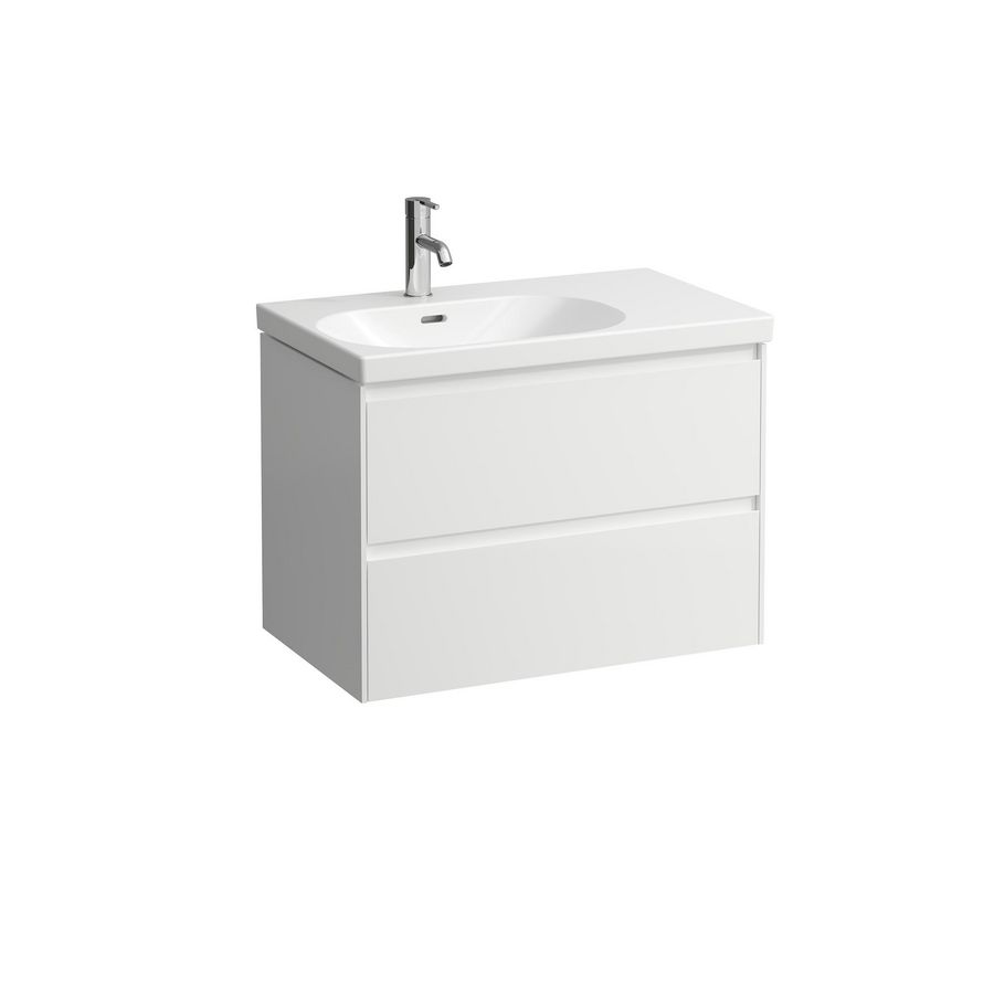 Wastafelonderkast 75cm 2lade wastafH817086 afl.RE multcolor