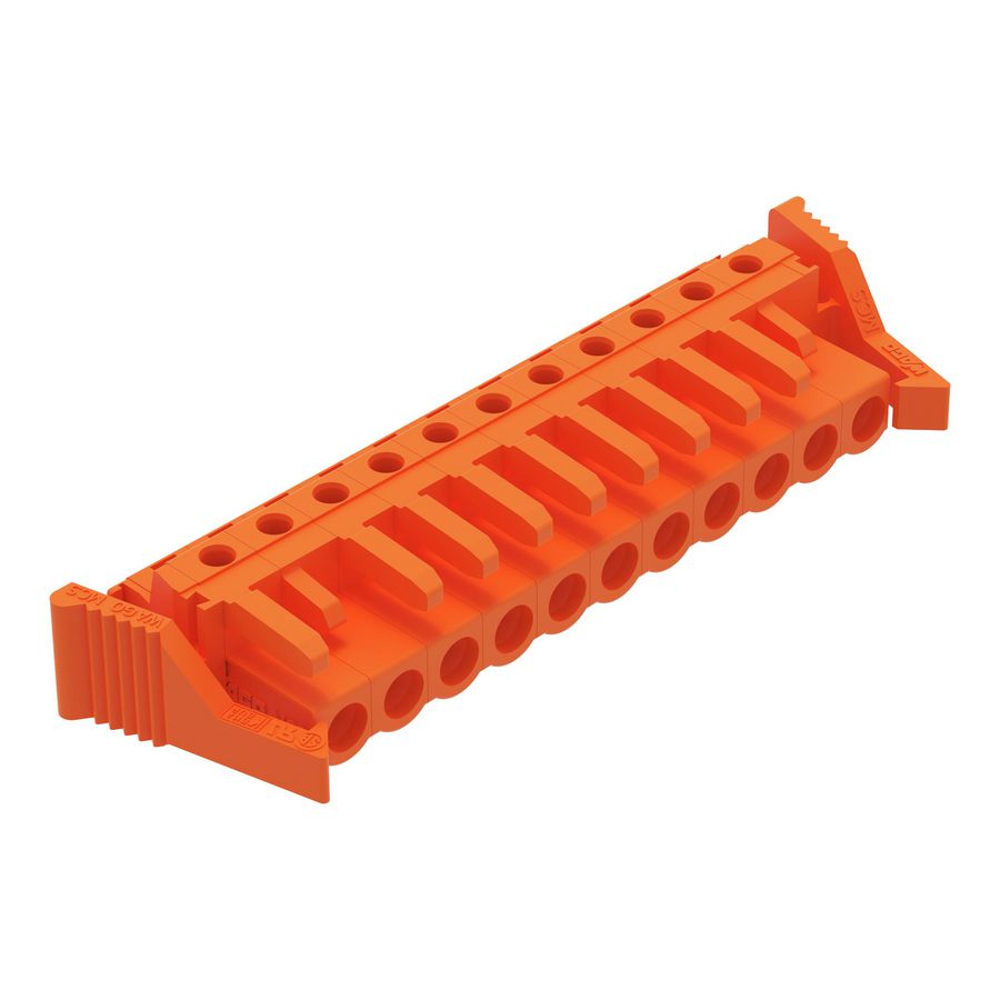 THT FE steker HA raster 5,08mm oranje 232-271/039-000 VVE=25