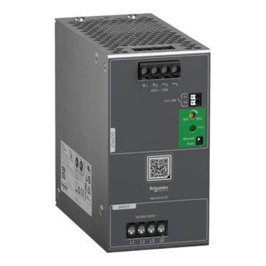 Regulated Power Supply 100-240V AC 48V 10A 3 phases Univ.