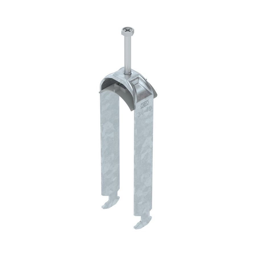 Beugelklem 2056 3-vdg 34-40mm staal verzinkt VVE=50 1186238