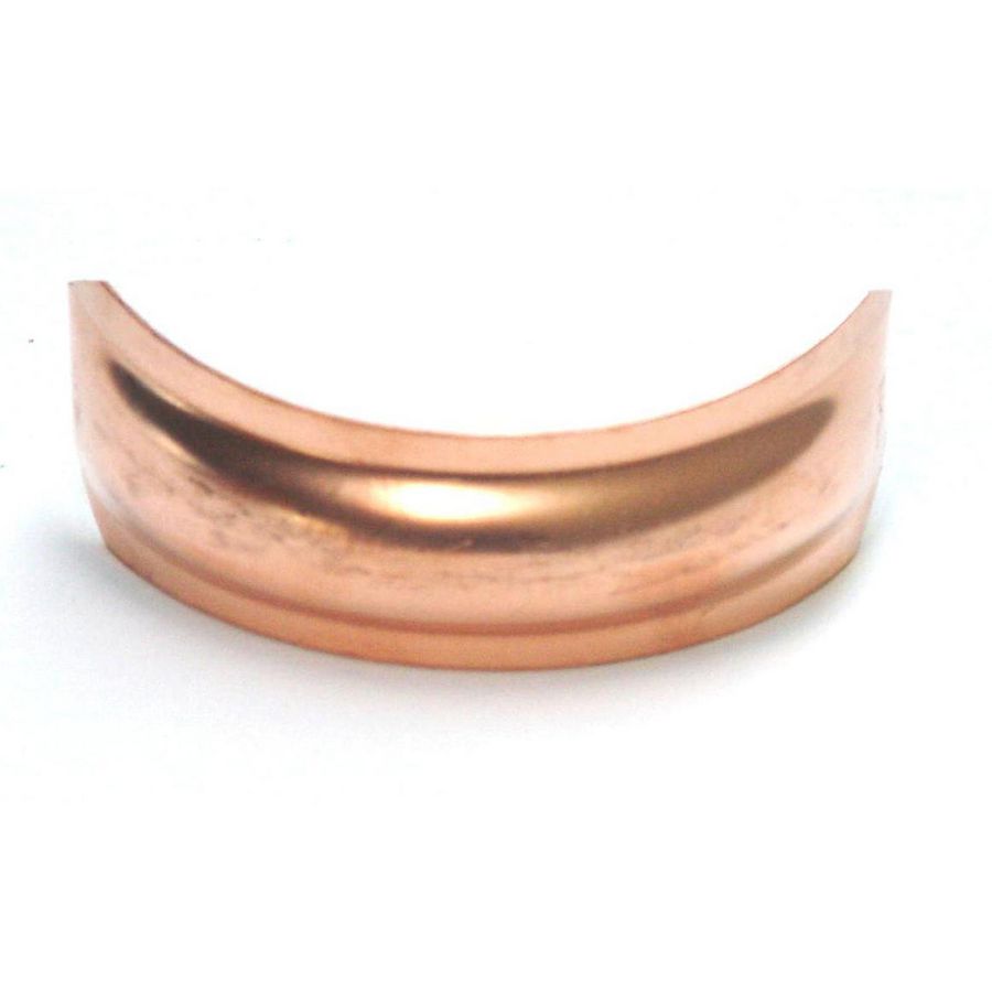 Koperen halve wrong 80mm