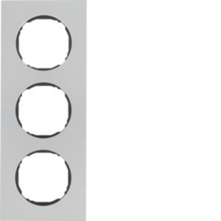 Afdekraam 3-v vlak berker R.8 edelstaal