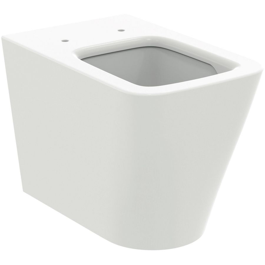 Staand closet aquablade diepspoel back to wall silk white T3