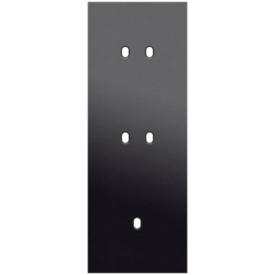 Afdekplaat 3-voud vertic. 71mm centerafst 224-57954