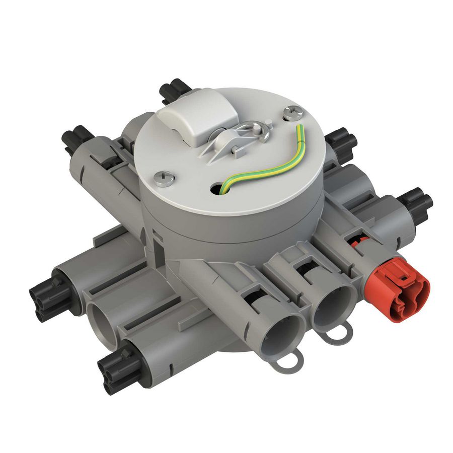 Stekerbare centraaldoos CW75-R6