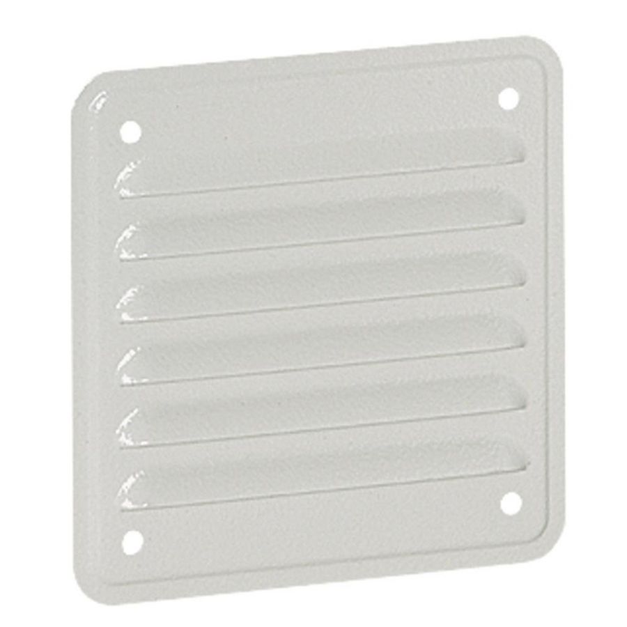 Ventilatierooster metaal 138x138mm