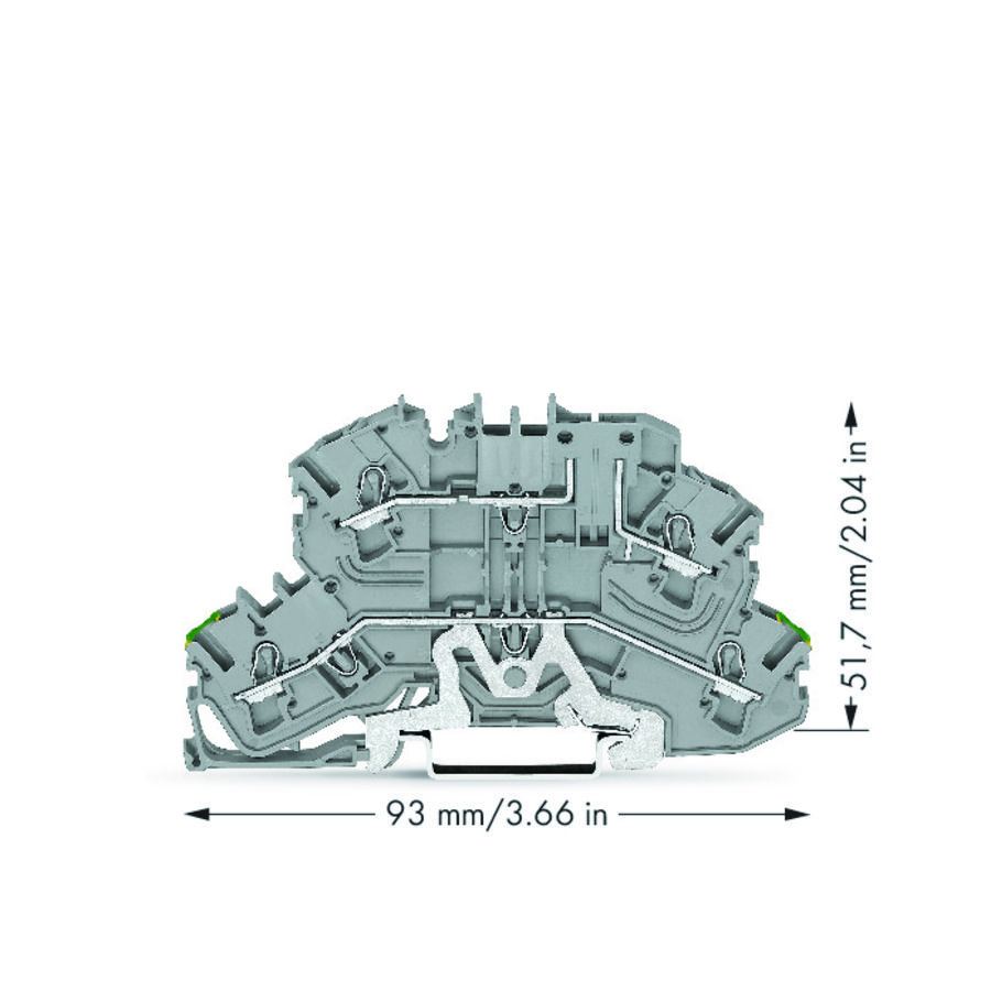 2etageklem Aard-/rijg 2002-2657 VVE=50