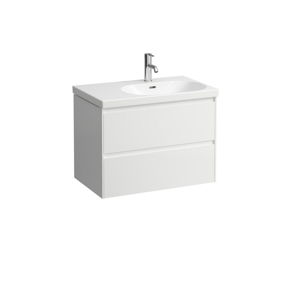 Wastafelonderkast 75cm 2lade wastafH817085 afl.li multcolor