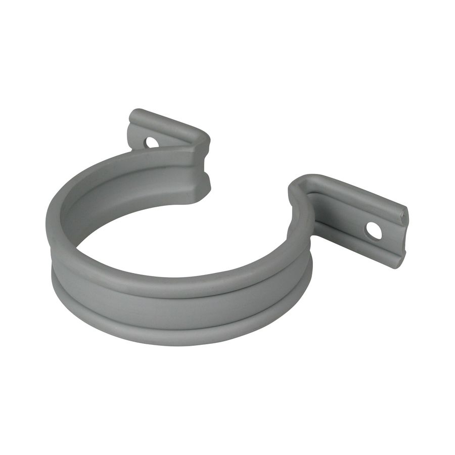 Omegazadel / leidingbeugel BIS PVC  grijs 32mm