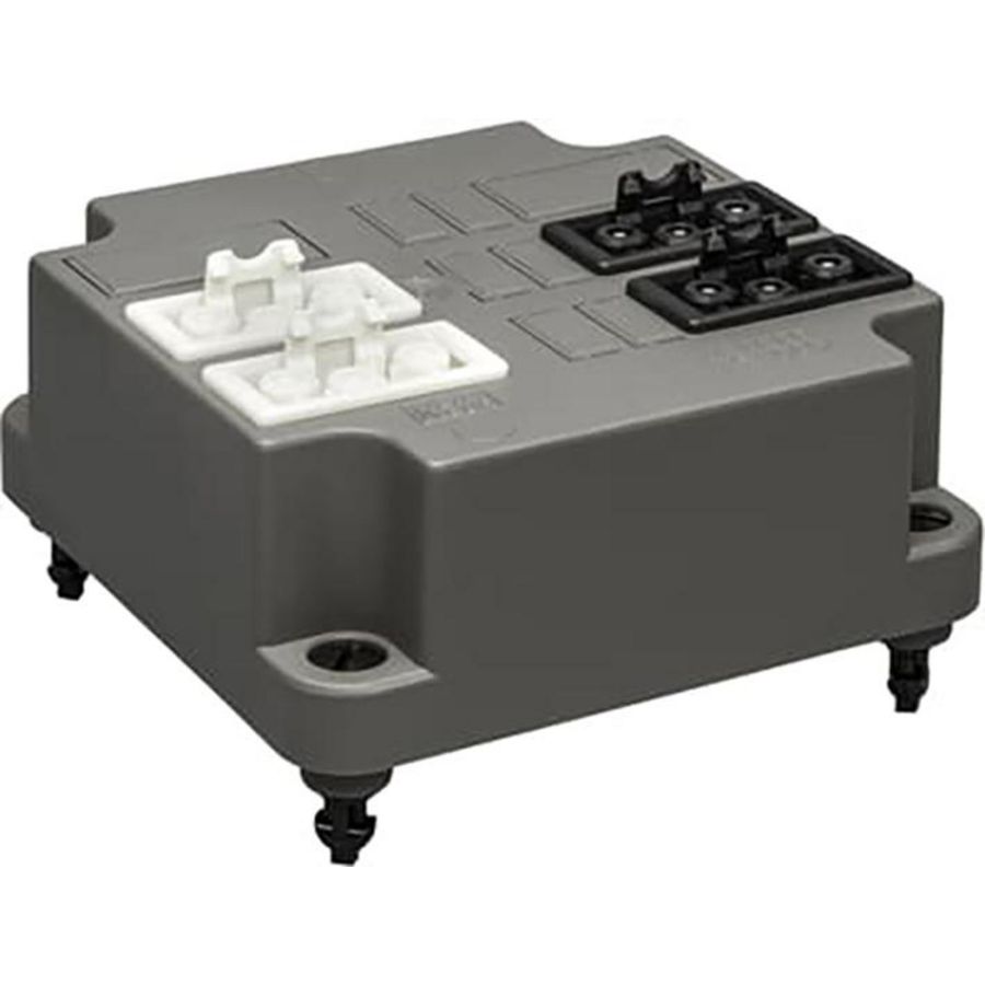 Connectordeksel 3640 GST18 2x3P zwart 2x3P wit recycl