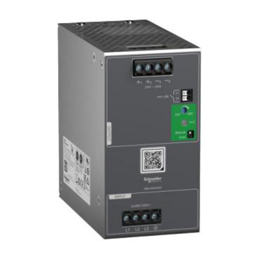 Regulated Power Supply 100-240V AC 24V 20A 3 phases Univ.