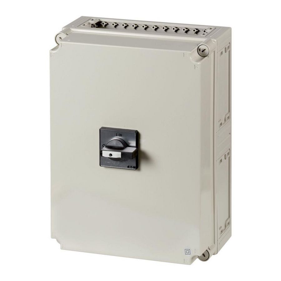 Hoofdschakelaar 6-polig +1MC+1VC 160A HOLD-functie 90° 201447