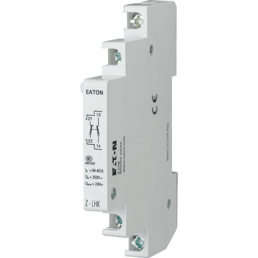 Hulpcontact Z-LHK - contact 1M 1V - 0,5 TE VVE=4