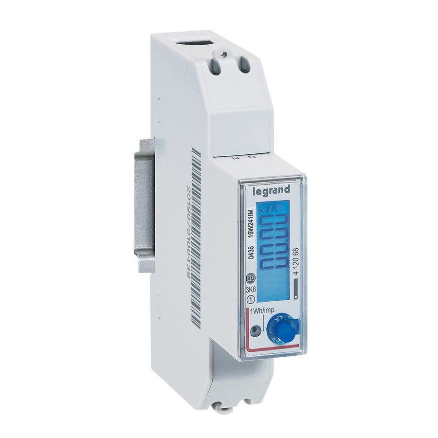 Teller 1F 45A RS485 geen MID