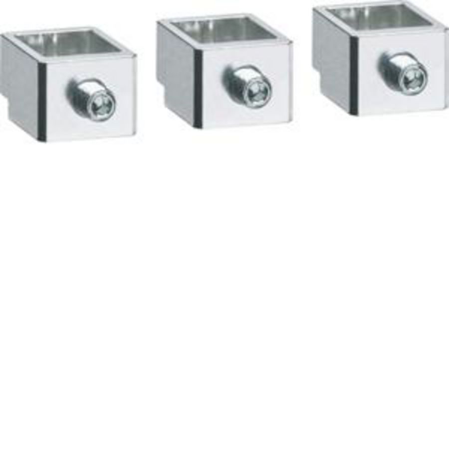 Doos a 3st. Kabelklem Cu/Al 1x 10-150mm² h3+ P250 3P