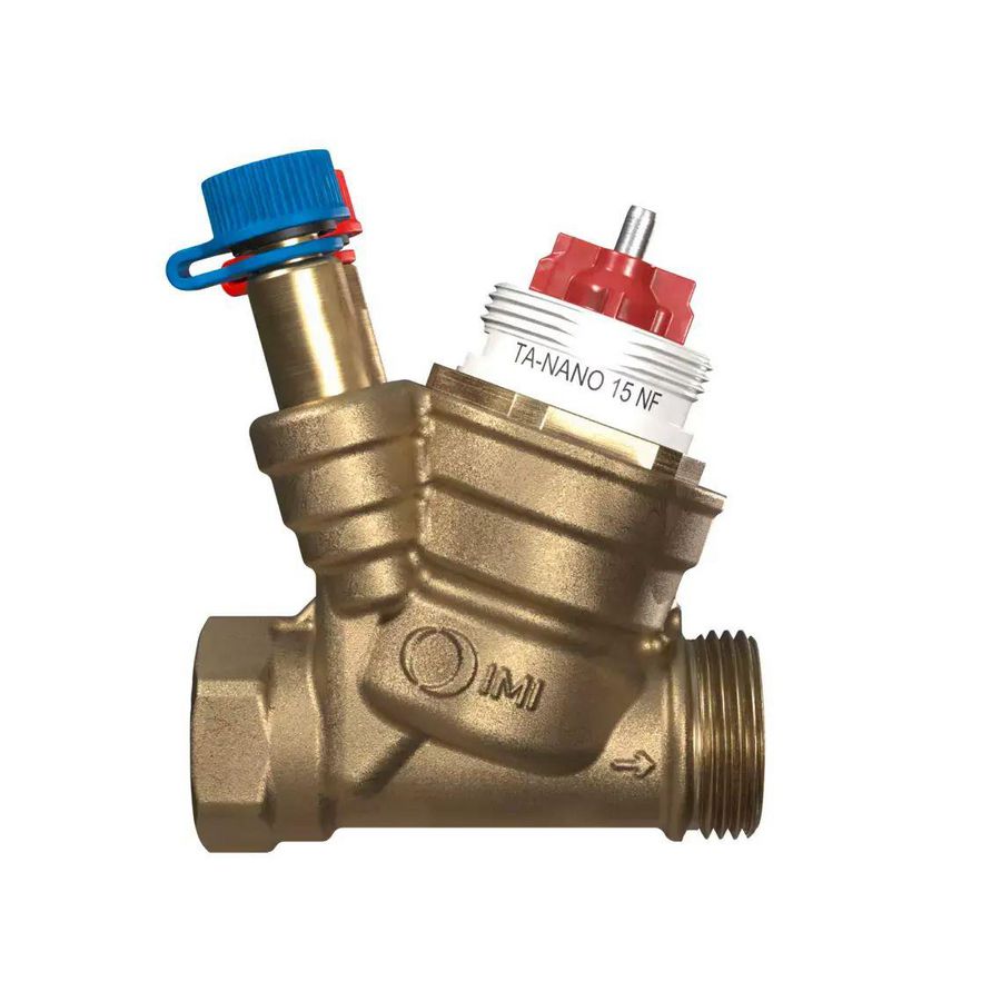 Drukgecompenseerde regelafsluiter TA-Nano Plus DN15 NF Bi/Bu