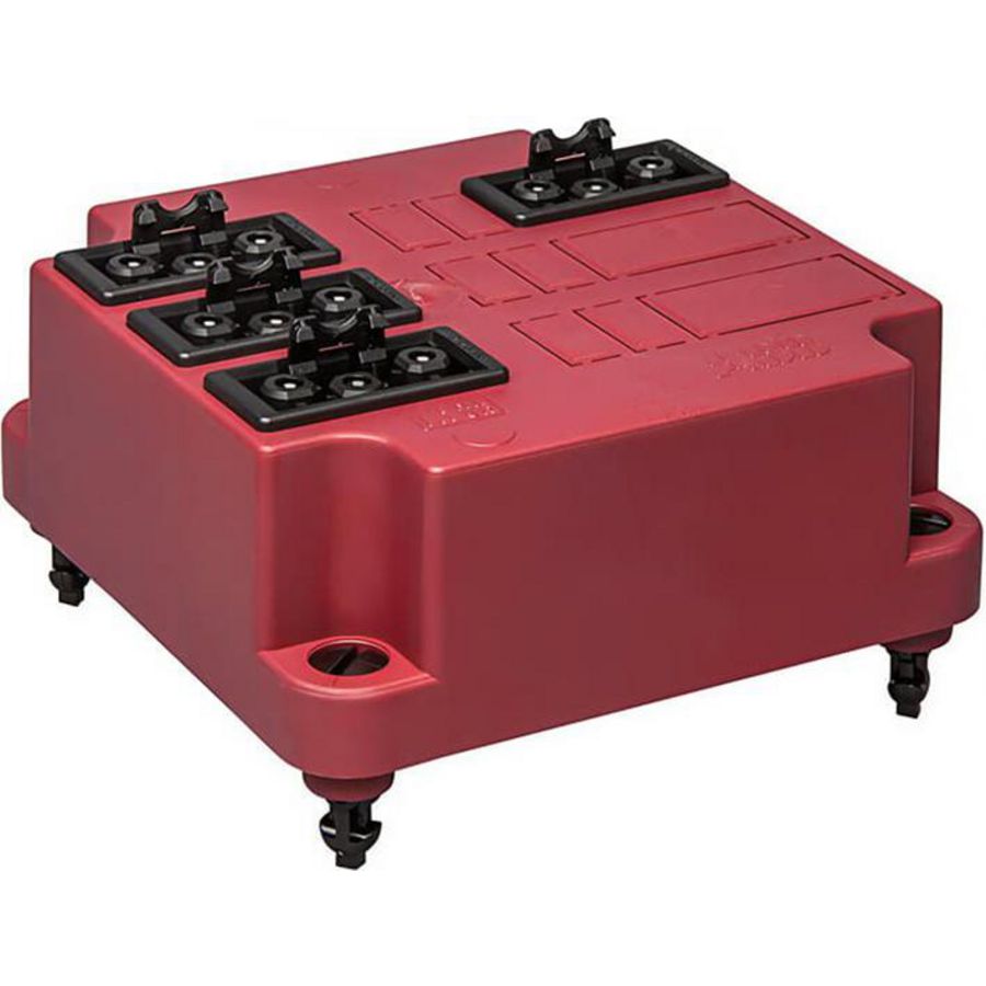 Connectordeksel 3640 rood GST18 rood 4x3P aansl. VVE=25