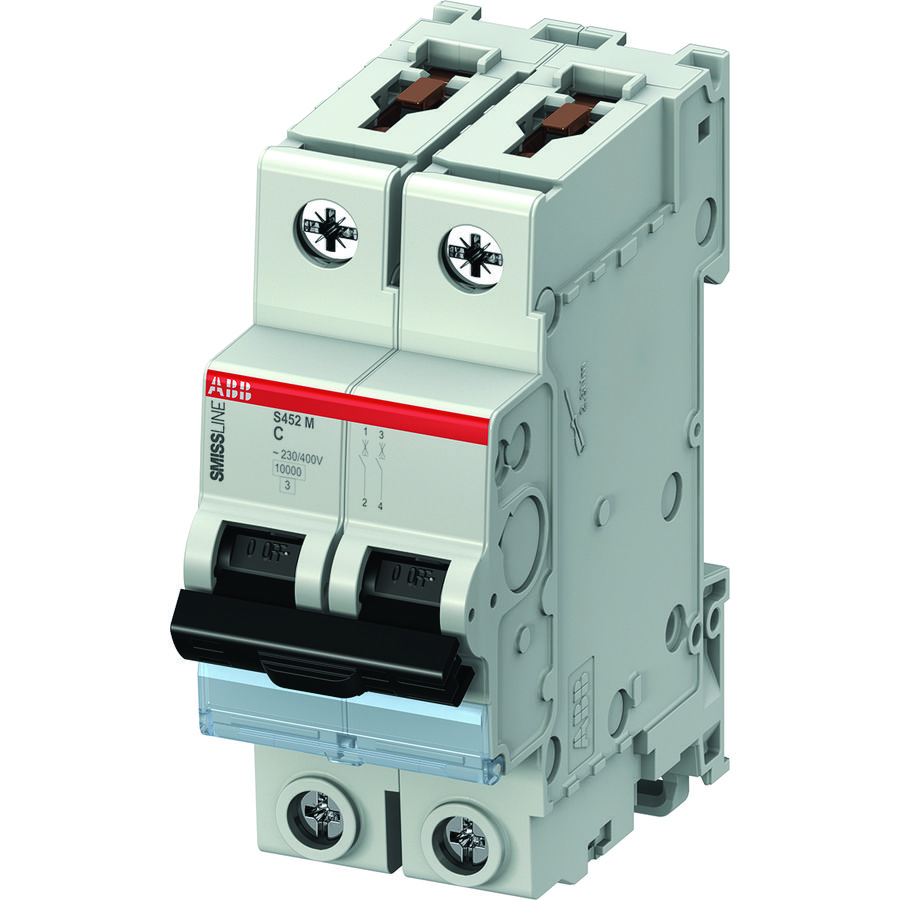 Installatieautomaat 2-polig 10A C-karakteristiek Classic line