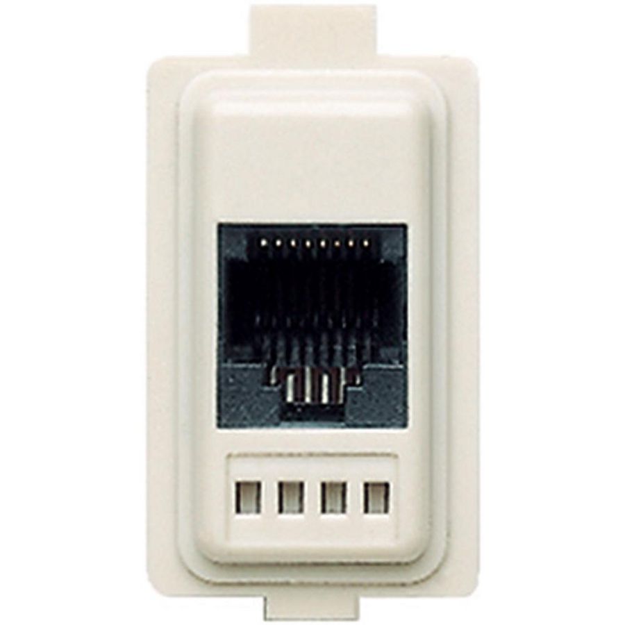 Wandcontactdoos telef/inf RJ12 3paar Magic VVE=10