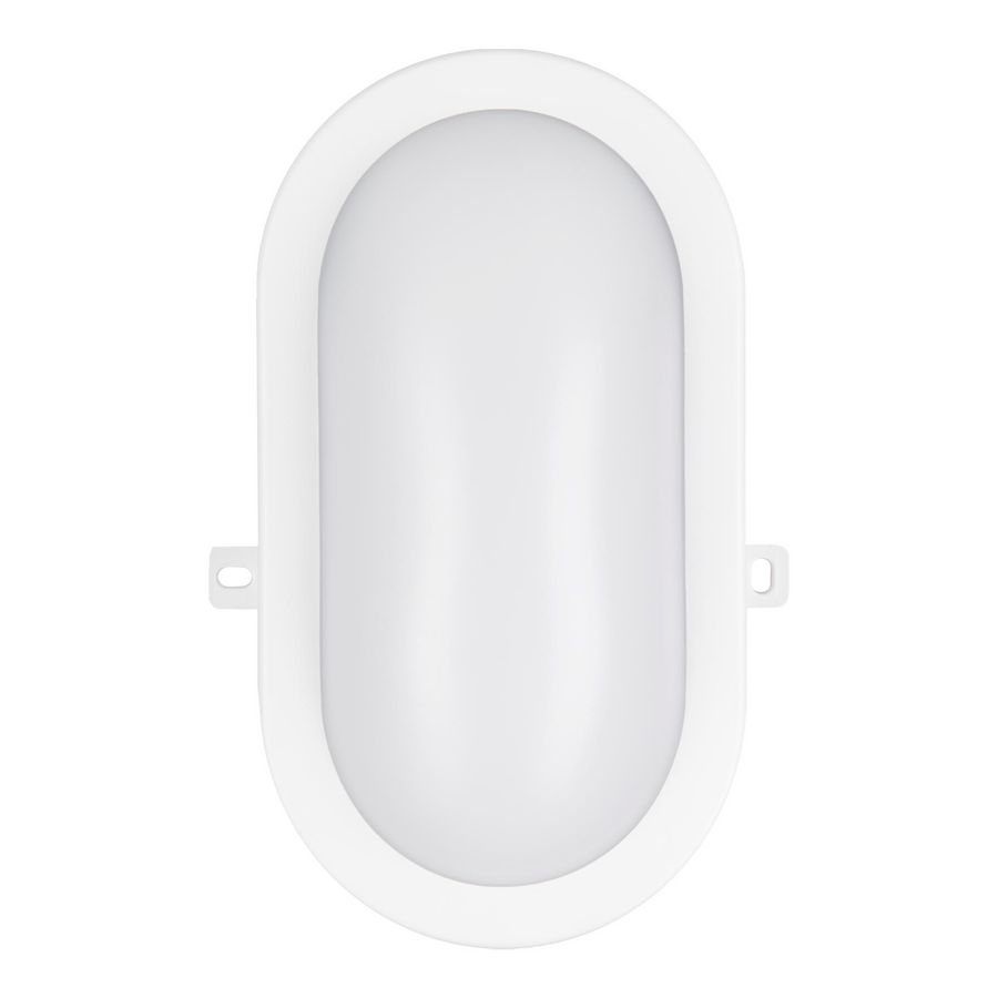 Verlichtingsarmatuur Basic 12W 910lm 3000K ovaal wit