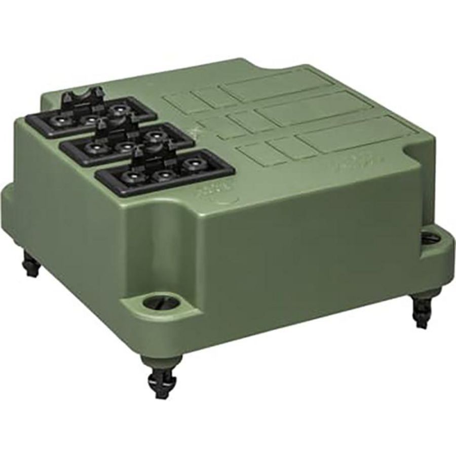 Connectordeksel 3640 groen GST18 3x3P aansl. recycled VVE=25
