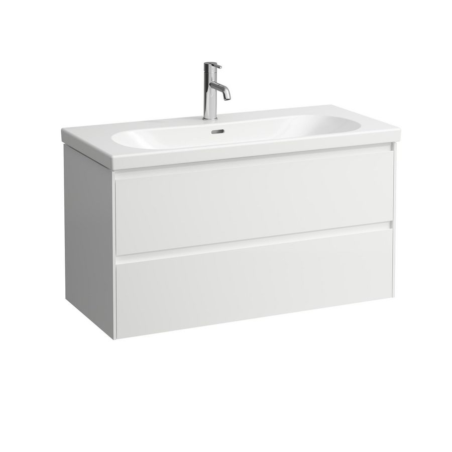 Wastafelonderbouwkast 100cm 2laden wastafel 810089 speccolor