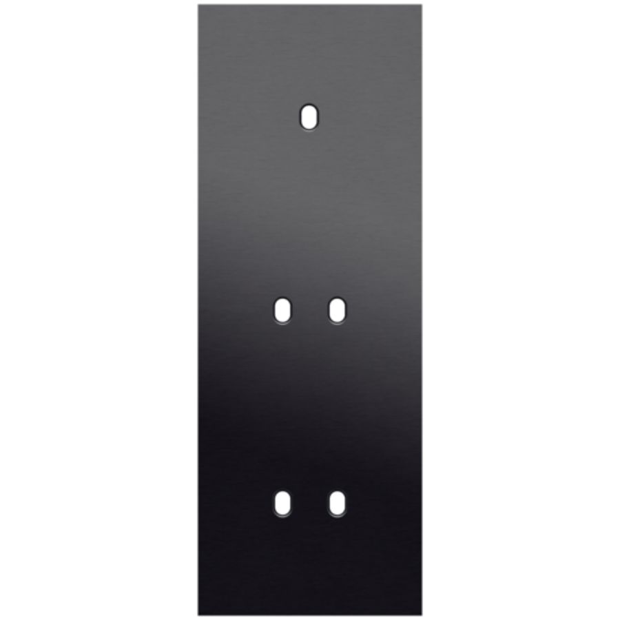 Afdekplaat 3-voud vertic. 71mm centerafst 224-57953