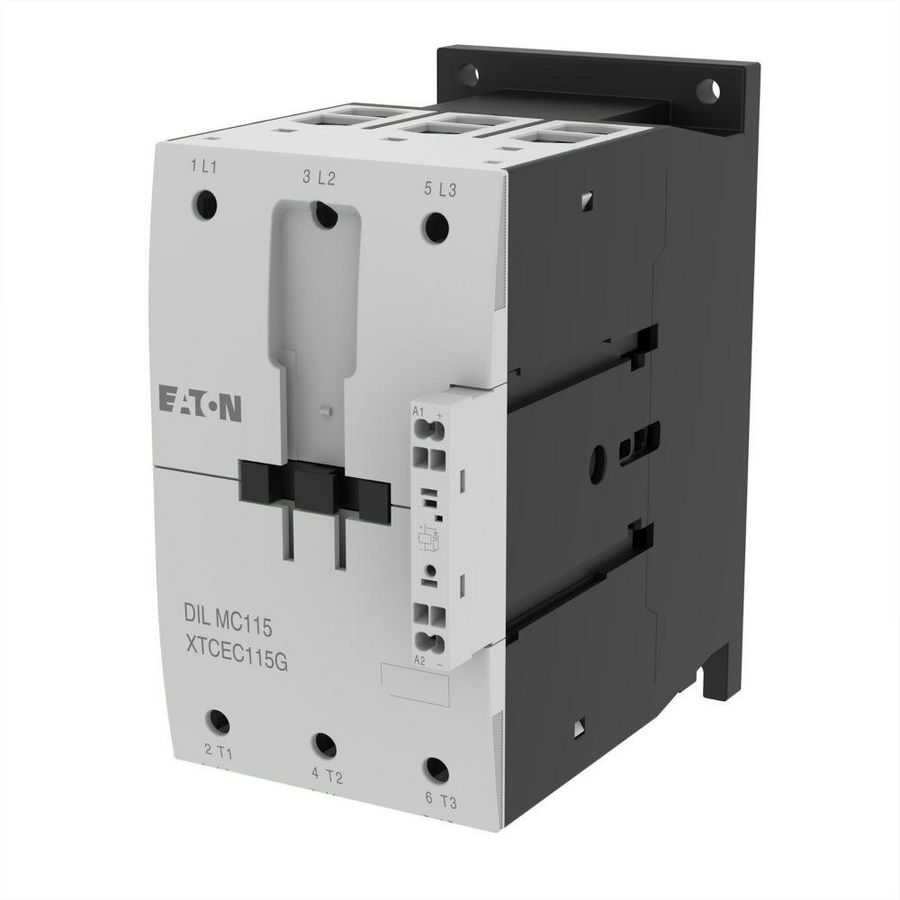 Magn.schakelaar DILMC115(RDC24) (24-27VDC) 55kW 0m 0v steek