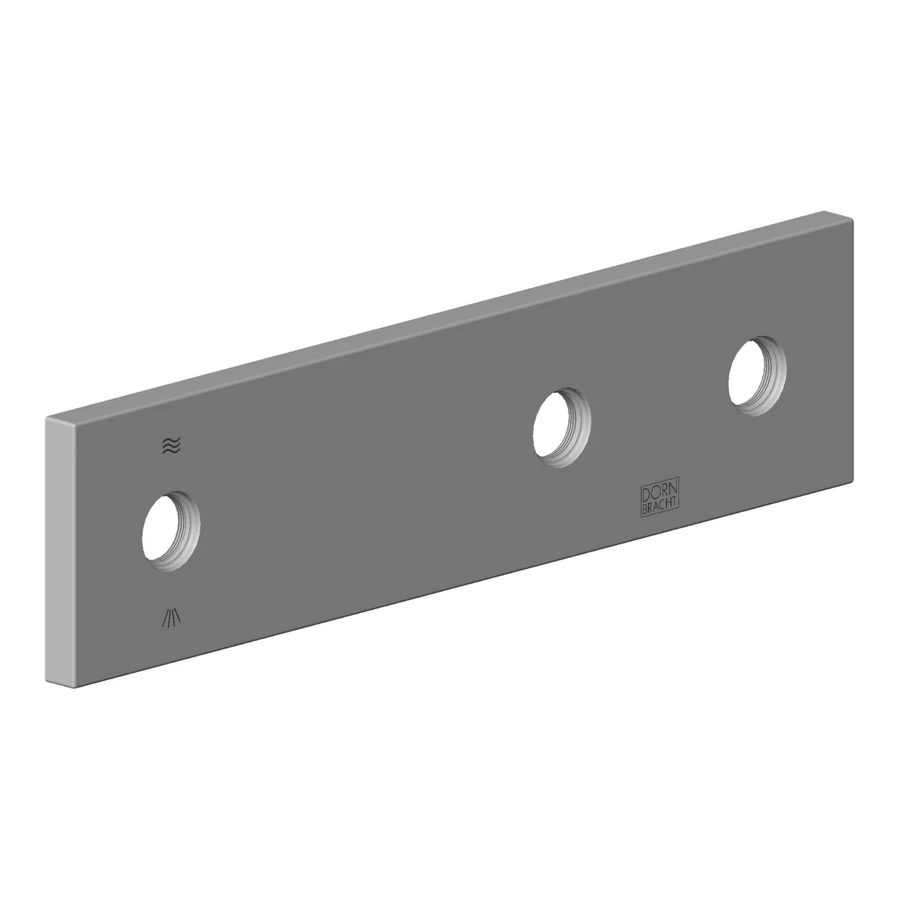 Rozet DB logo 60x120x12,5mm Dark Platinum gebors.