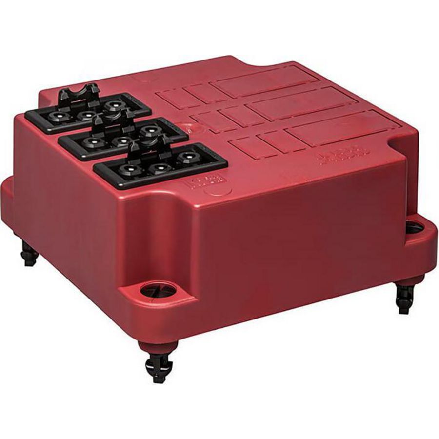 Connectordeksel 3640 rood GST18 3x3P recycled kunstst VVE=25