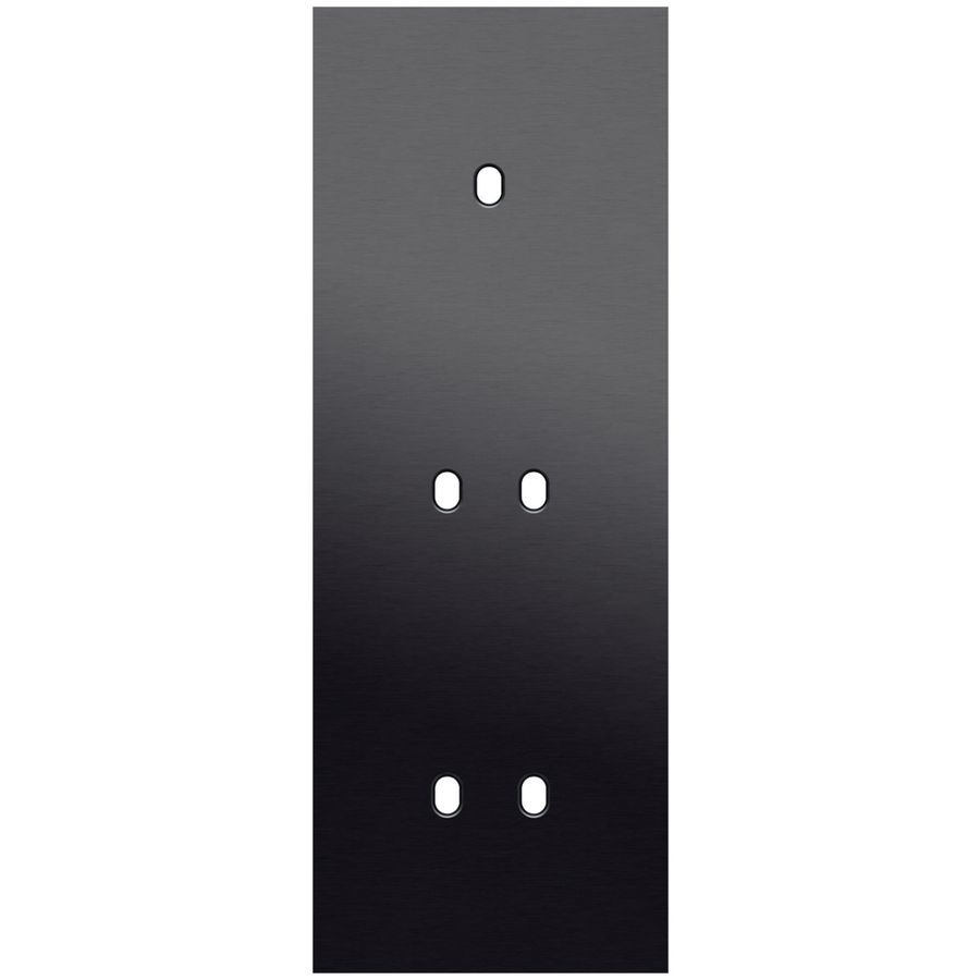 Afdekplaat 3-voud vertic. 71mm centerafst 224-57953