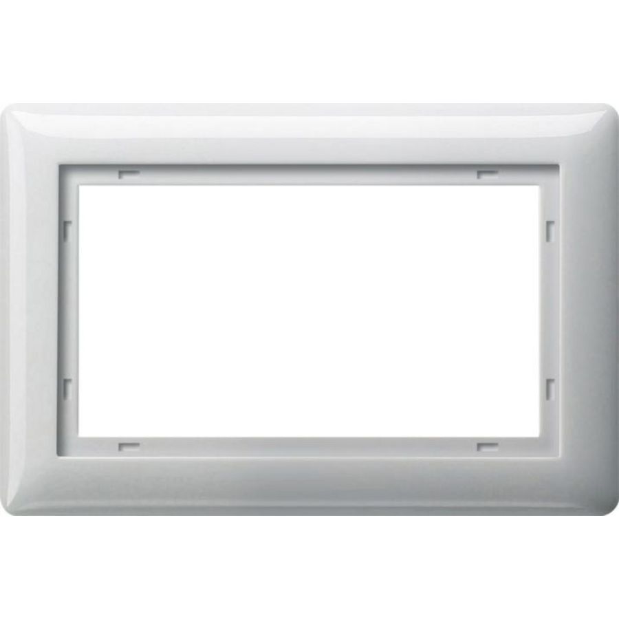 Afdekraam 1,5-voudig Gira Standard 55 zuiver wit