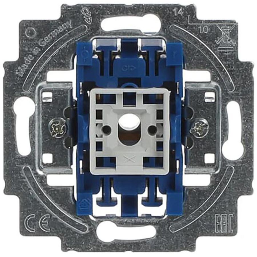 Inbouw wipschakelaarsokkel 2-polig 16A 250V AC (2000/2 US-101)