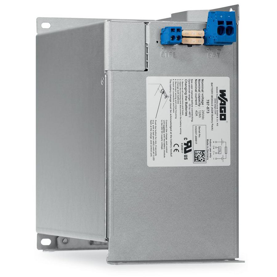 Loodvlies accumodule Ingangsspanning DC 24V 787-873