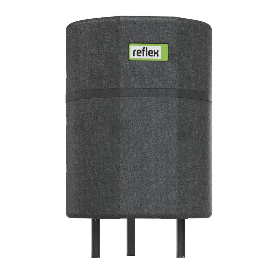 Buffervat STORATHERM HEAT MINI-V-100 3bar 104ltr. grijs tbv (hybride)warmtepomp