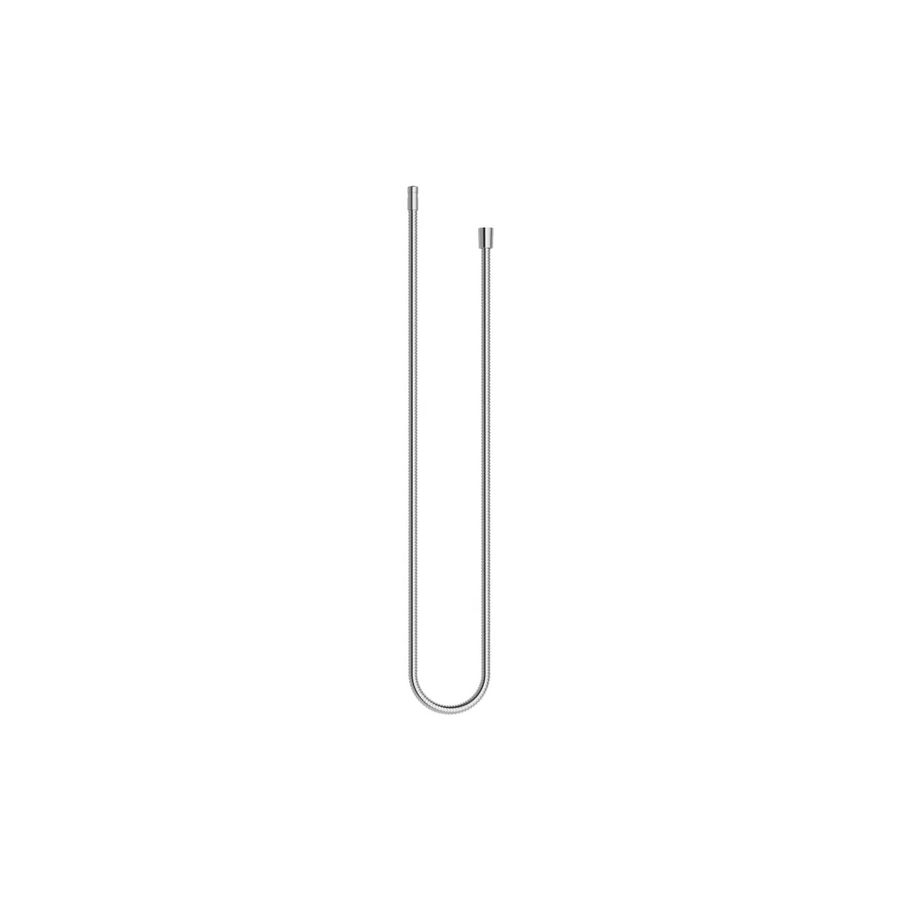 Metalen doucheslang 1/2"x3/8"x1750mm chr gebors.
