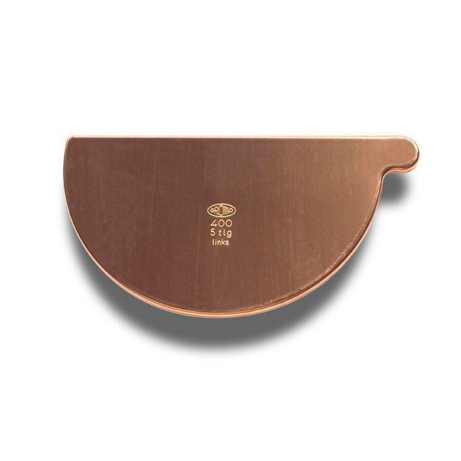 Koperen kopschot M500 links zonder kraal