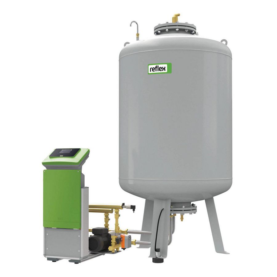 Basisvat VARIOMAT VG5000 grijs max. 6bar tbv drukbehoudautomaten