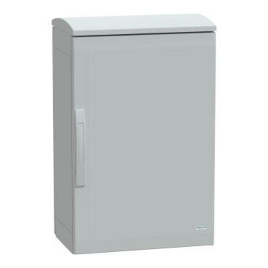 Staande behuizing met dak Polyester IP44 750x5 Thalassa PLAT