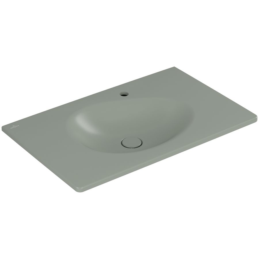 Meubelwastafel Antao 800x500mm Morning Green CeramicPlus 4A7581R8