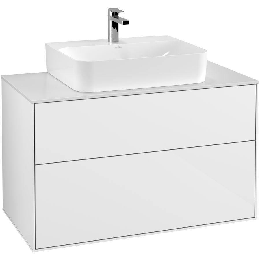 Wastafelonderkast Finion 1000x603x501mm G.White.L F10100GF