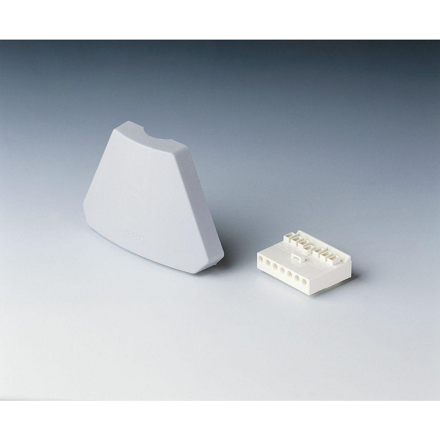 Stekker en eindkap lichtlijn 9MX056 EP zwart SET