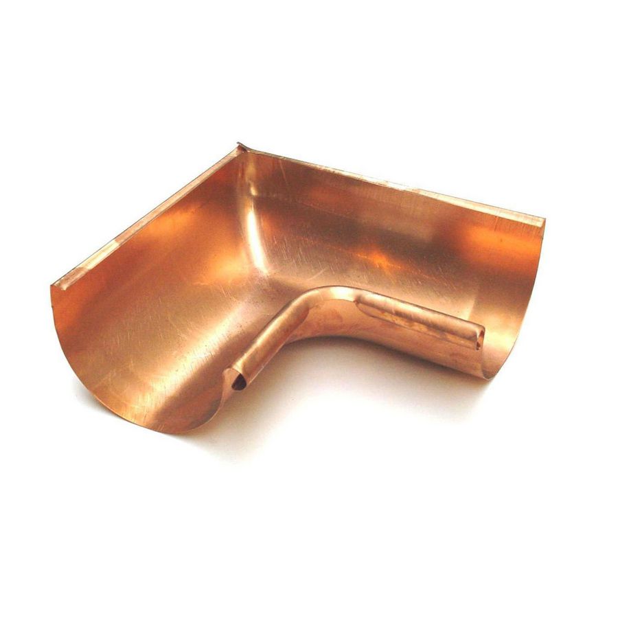 Koperen HWA binnenhoekstuk M400